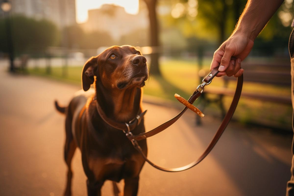 Warum klemmen Hundebesitzer Salzstangen in die Leine? Erfahrene Trainer schwören drauf